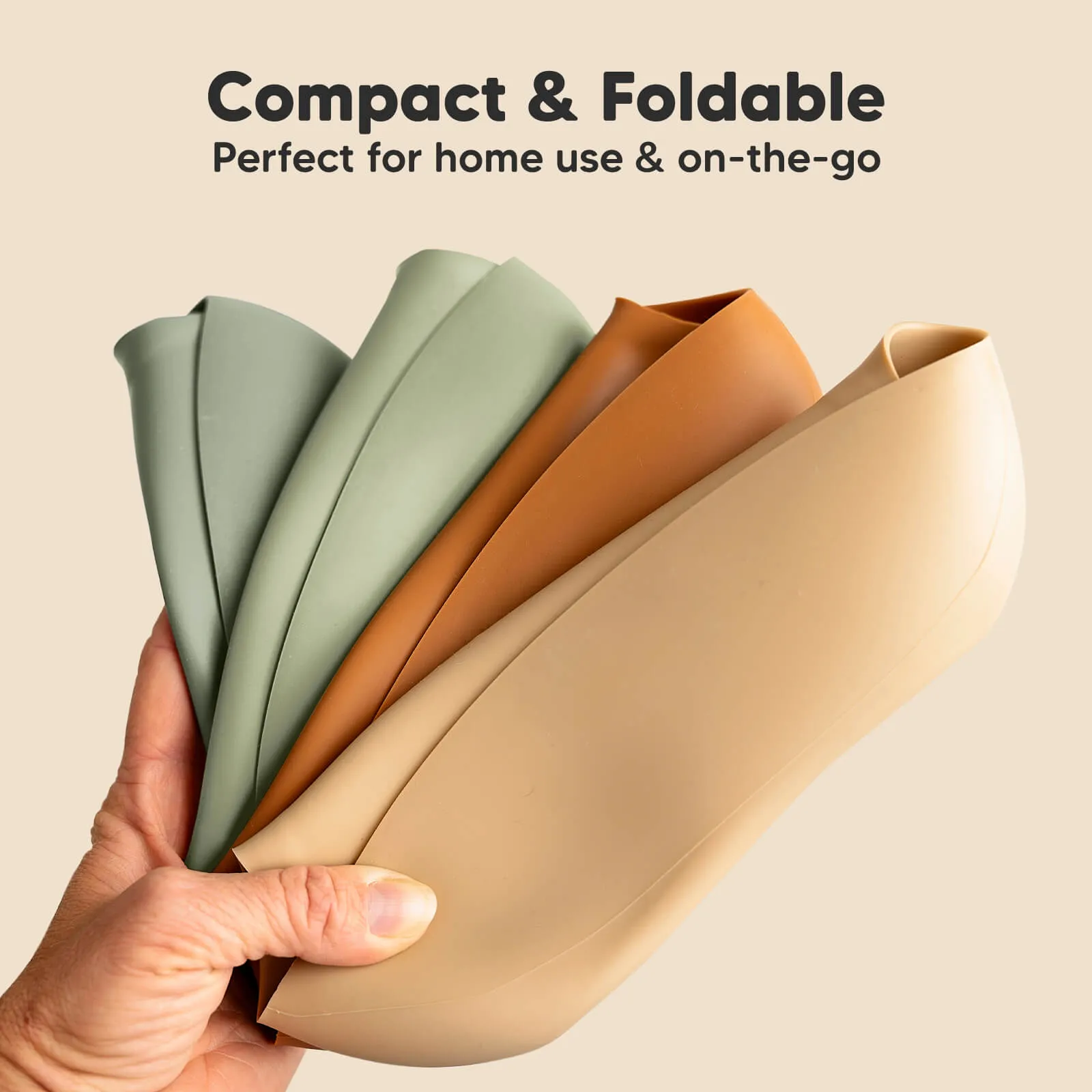 2-Pack Prep Silicone Bibs (Sage)