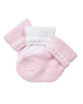 3-Pack Cotton Infant Bootie