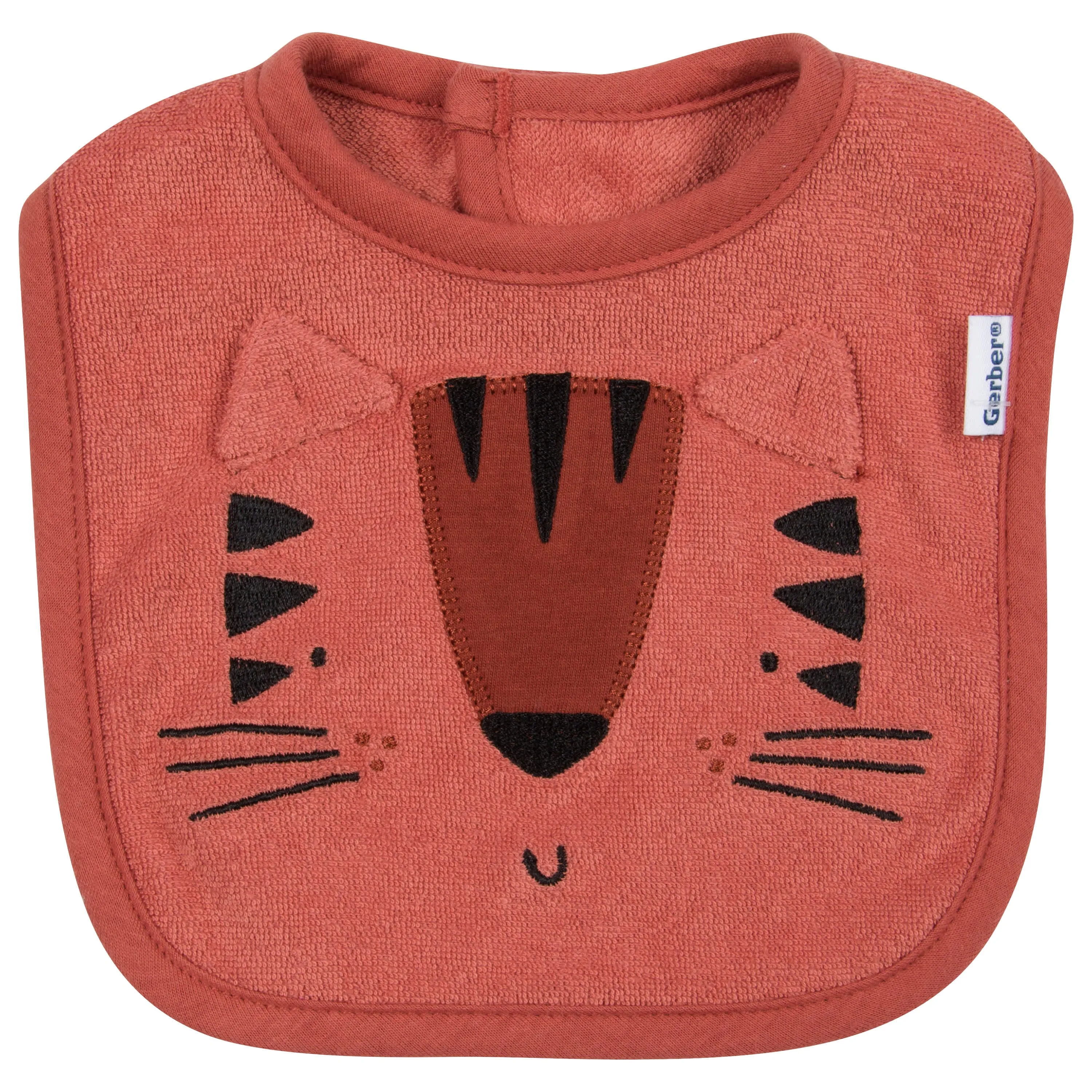 4-Pack Baby Boys Safari Dribbler Bibs