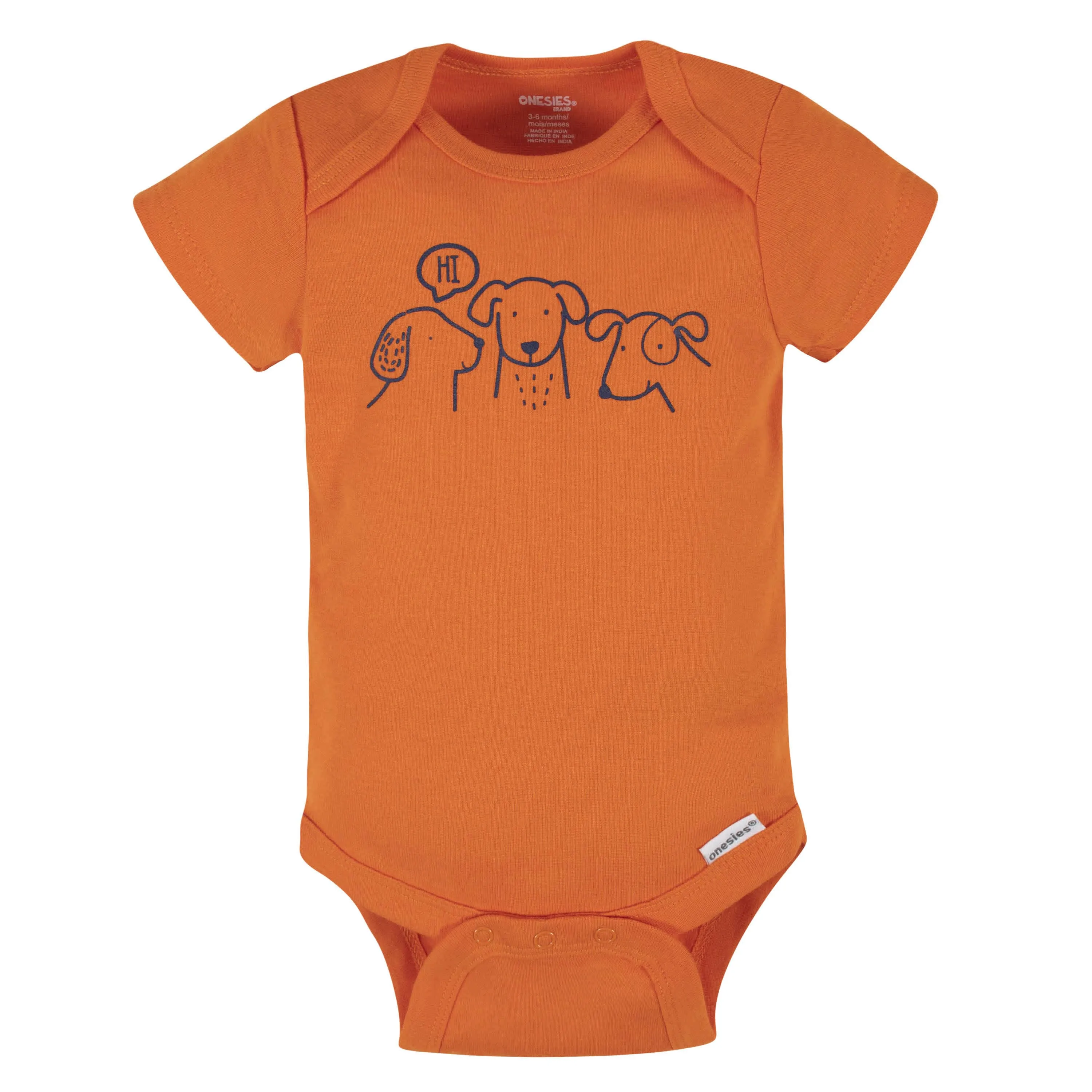 6-Piece Baby Boys Dog Onesies® Brand Bodysuits & Sleep 'n Plays Set