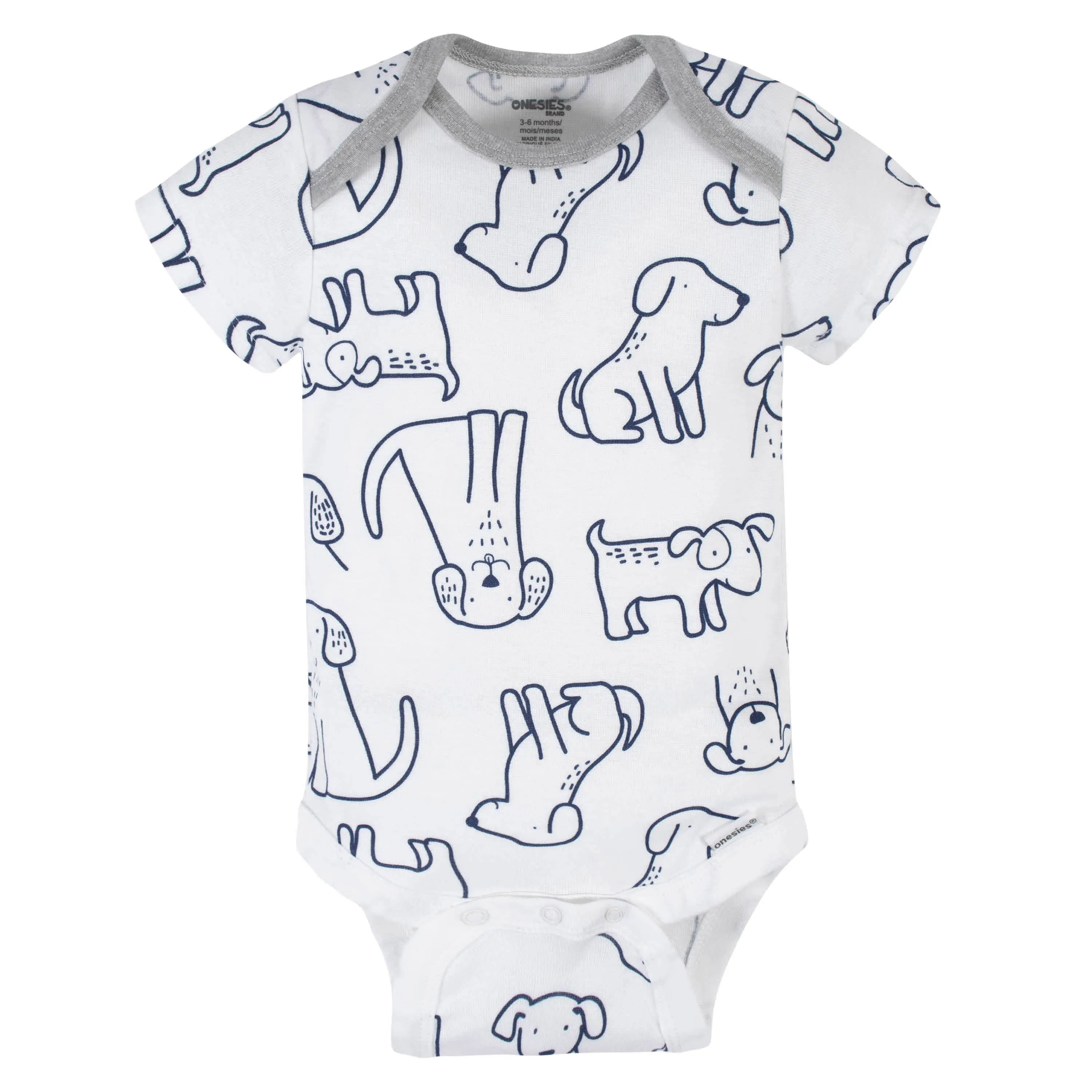 6-Piece Baby Boys Dog Onesies® Brand Bodysuits & Sleep 'n Plays Set