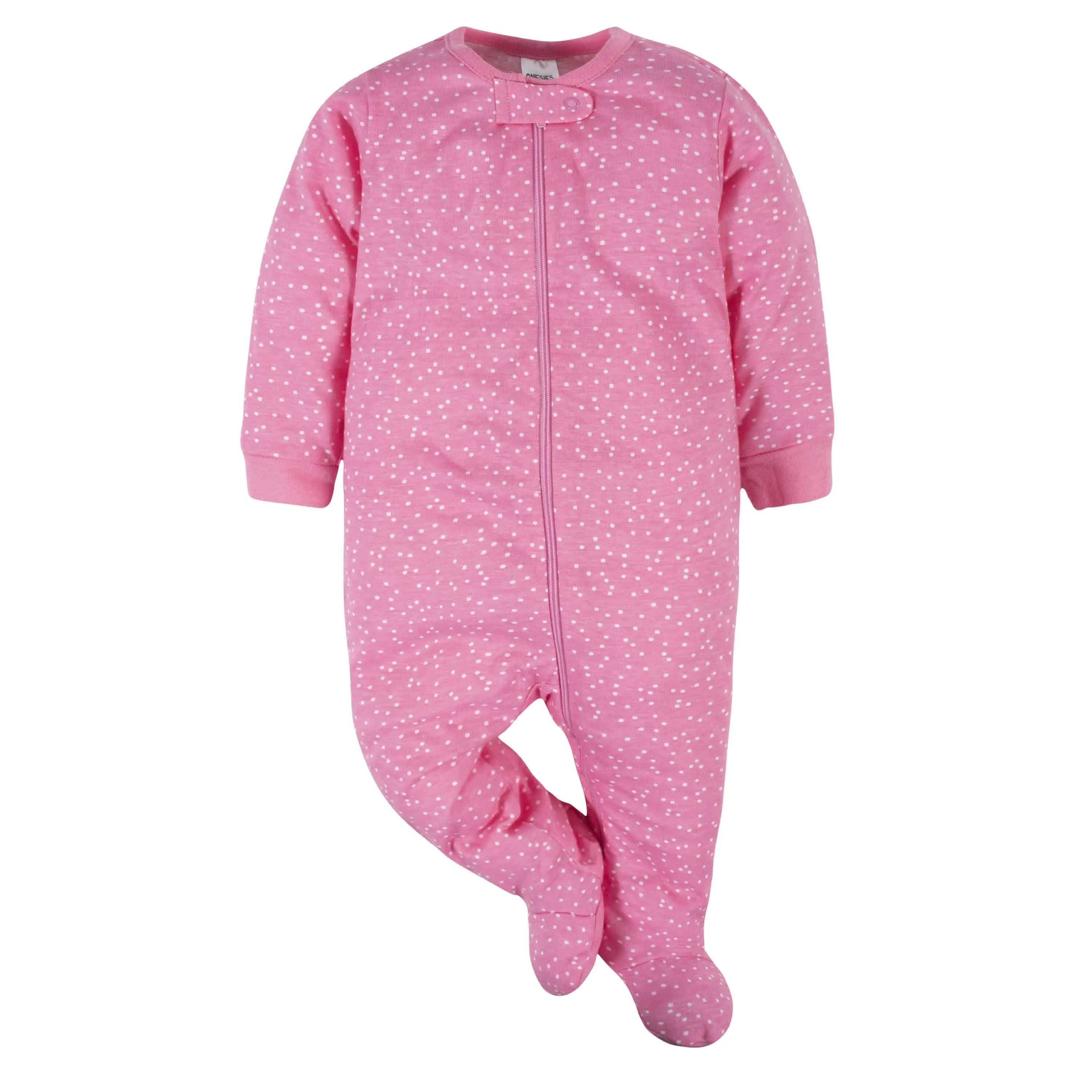 6-Piece Baby Girls Cat Onesies® Brand Bodysuit & Sleep 'N Play Set