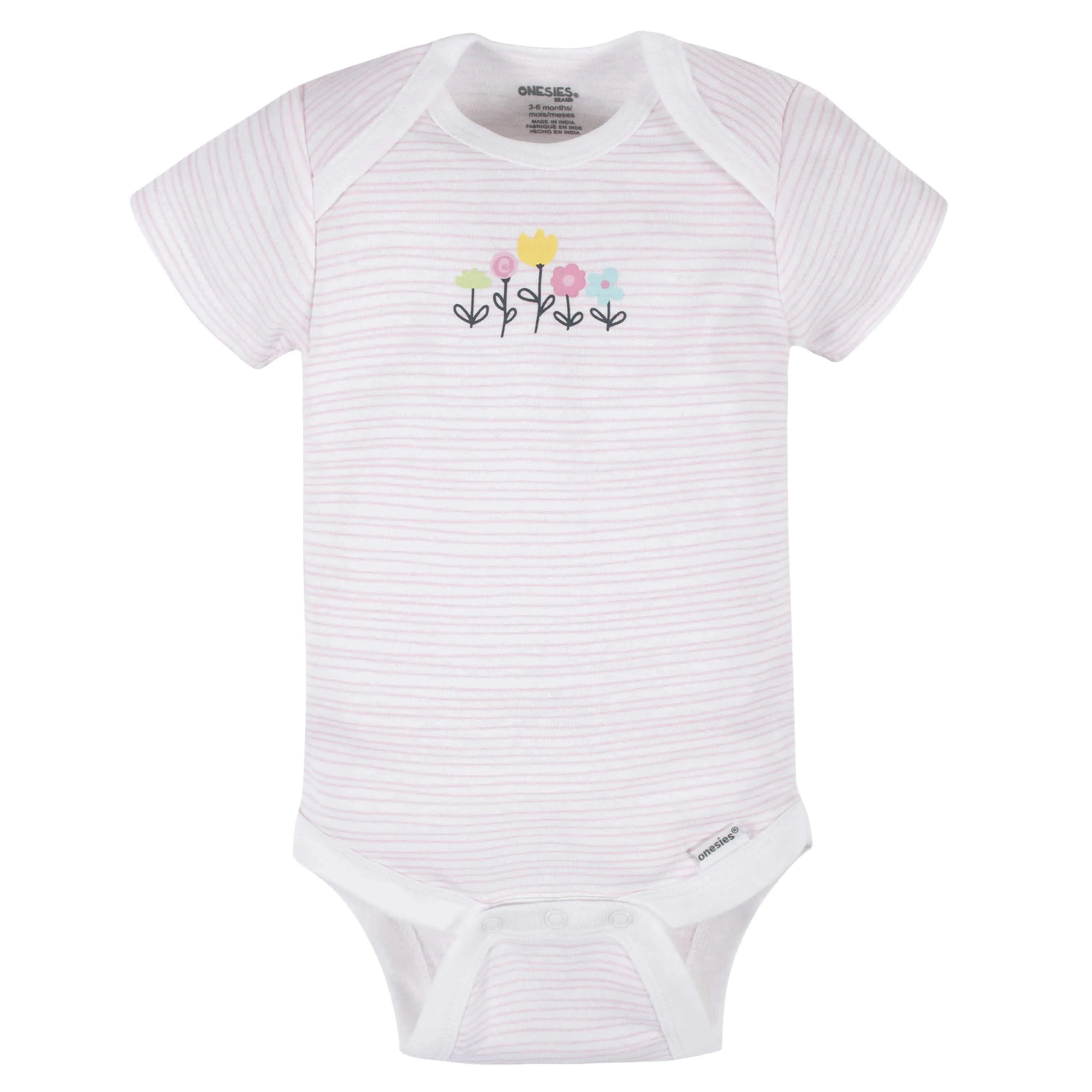 6-Piece Baby Girls Cat Onesies® Brand Bodysuit & Sleep 'N Play Set