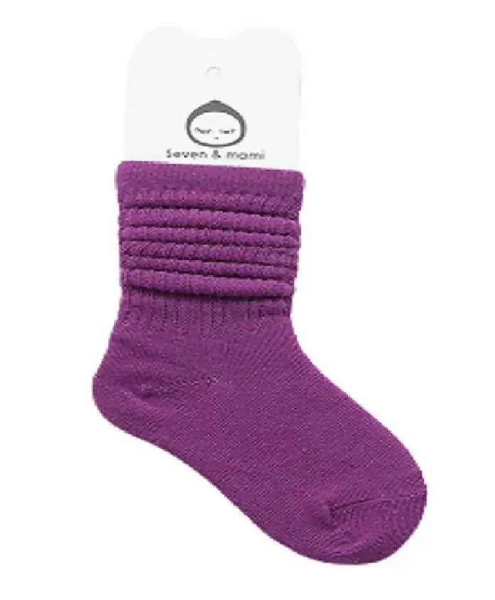 AHC Baby Boy Baby Girl Socks Full Length Plain Colors