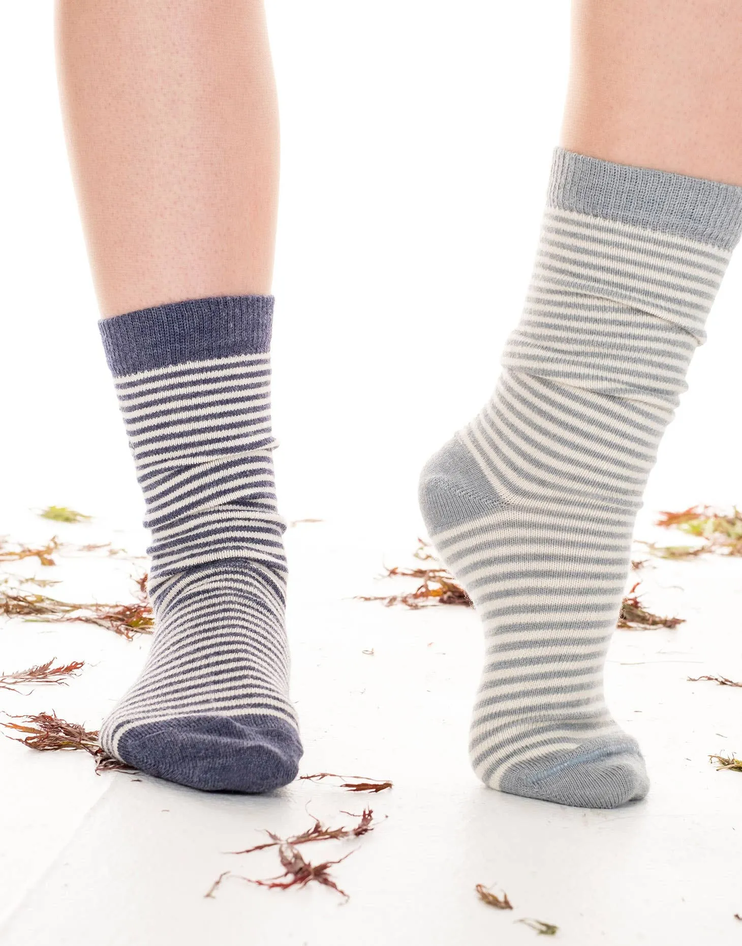 Alpaca Striped Socks