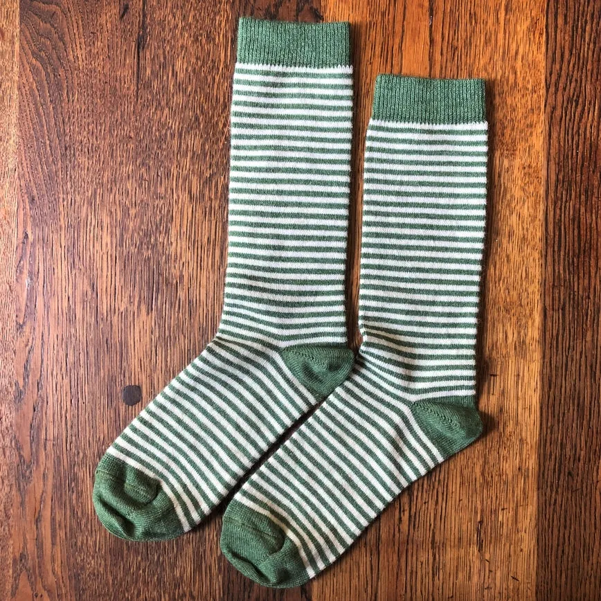 Alpaca Striped Socks