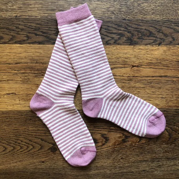 Alpaca Striped Socks