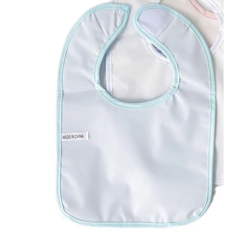 Amchi Baby Waterproof Baby Bibs - 3 Pieces - 0 To 1 Years