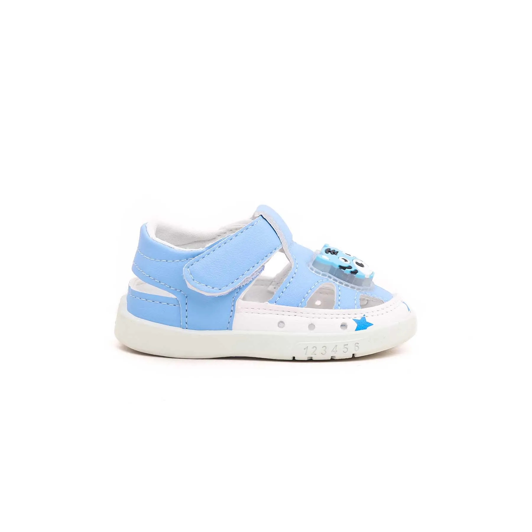 Babies Sky Blue Casual Booties KD7778