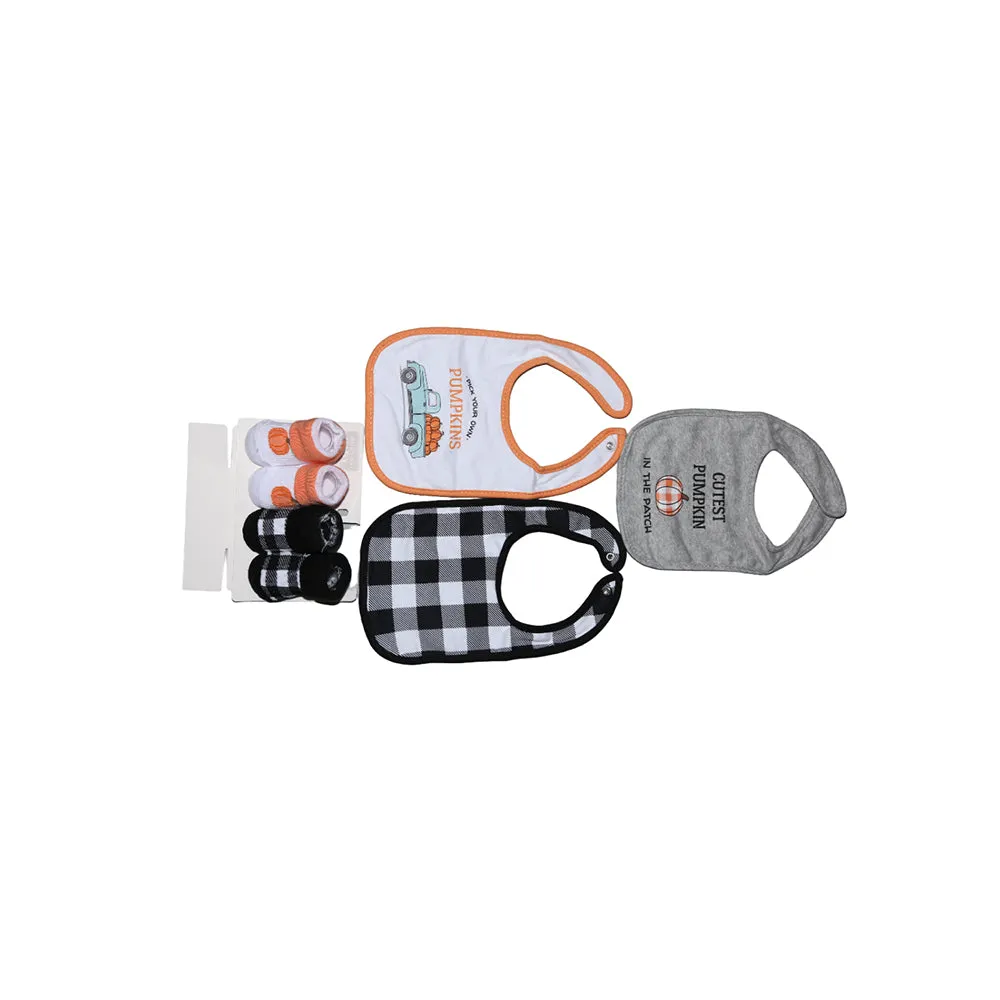 BABY BIB 3PC WITH 2 PAIR BOOTIES MW-22 CHI 19606
