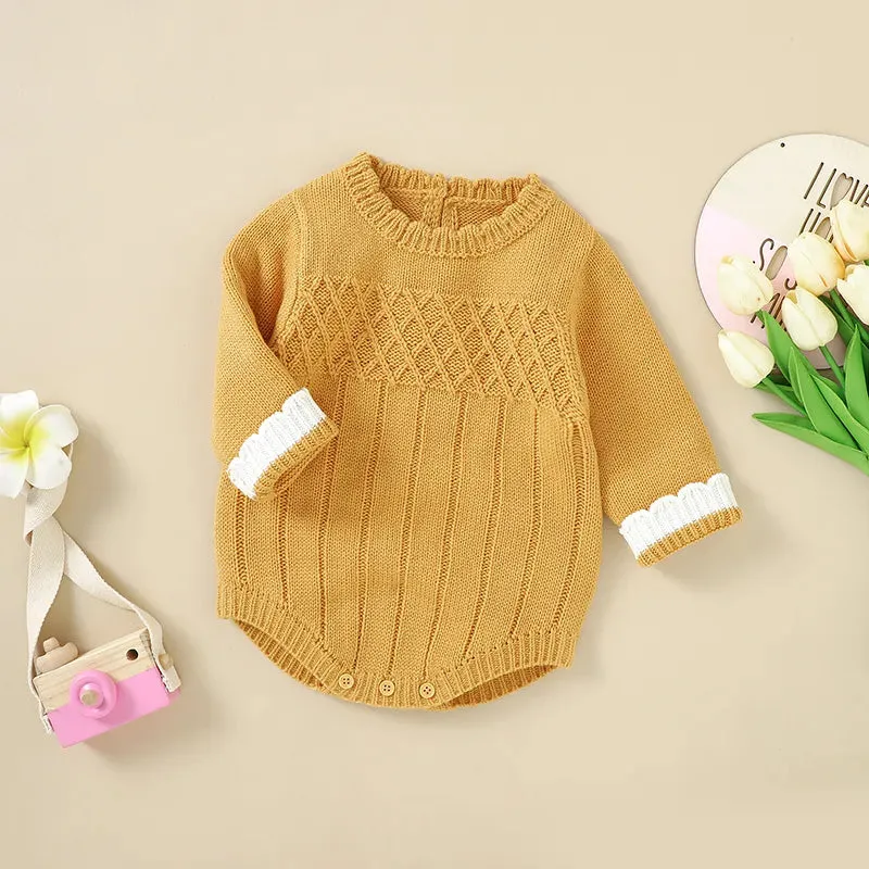 Baby Boys Girls Bodysuits Clothes Autumn Winter