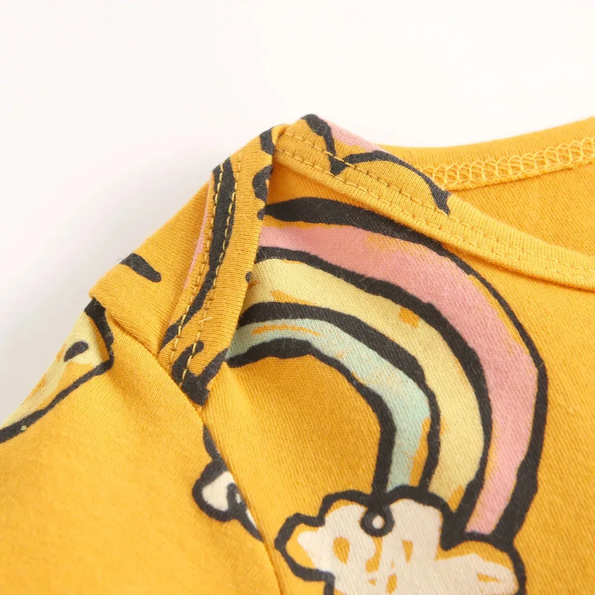 Baby Boys Girls Bodysuits Summer Cotton Toddler Clothes Cartoon Unisex Short Sleeve