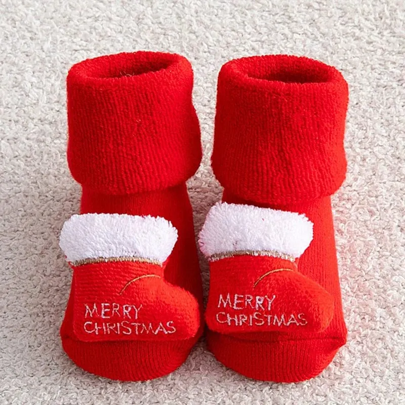 Baby Christmas Non-Slip Socks
