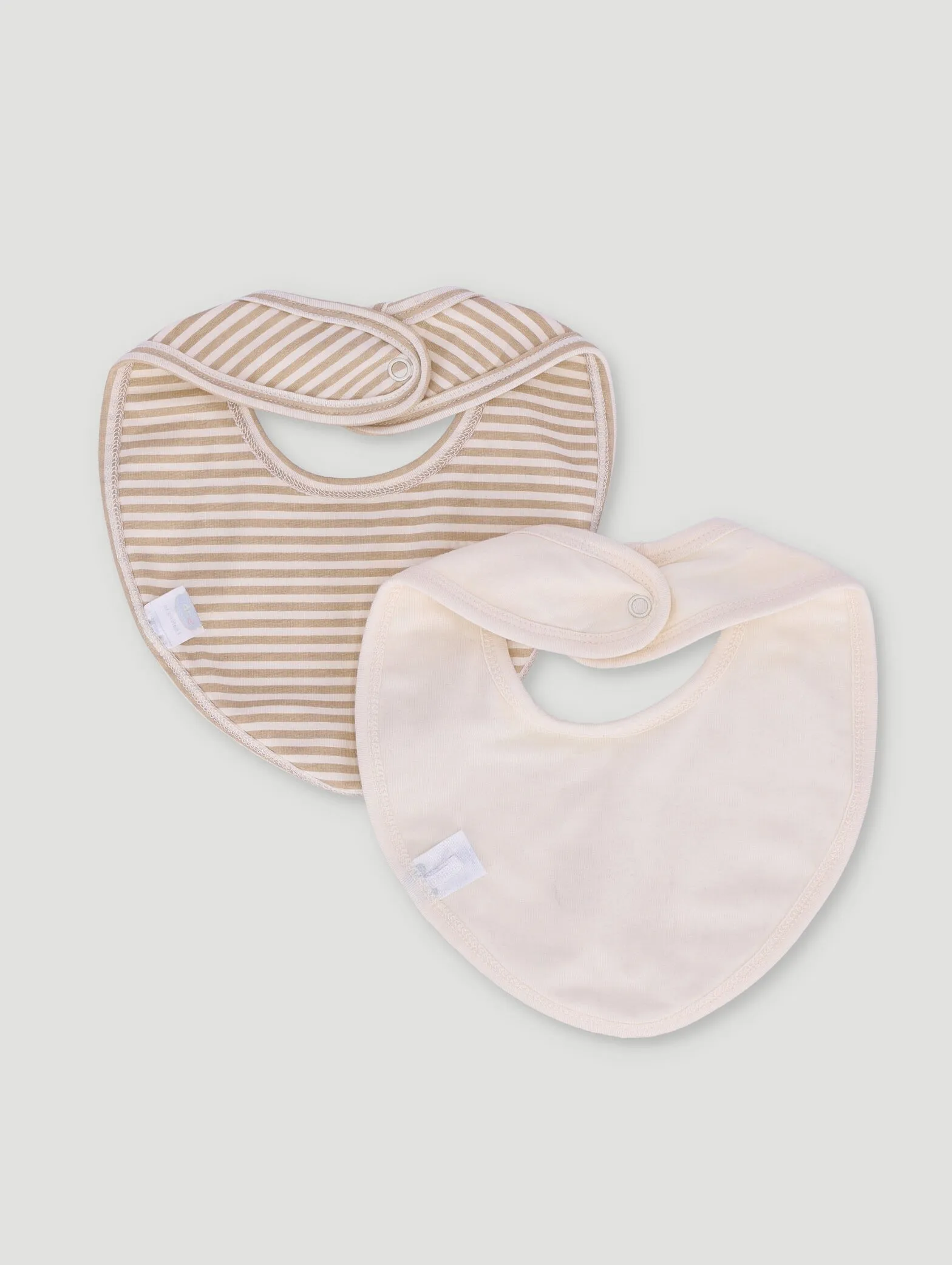 Baby Cloudy Bear 2 Pack Bib Little Keedo