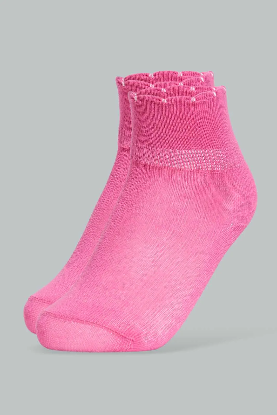 Baby Girls Assorted Ankle Socks (Pack of 4)