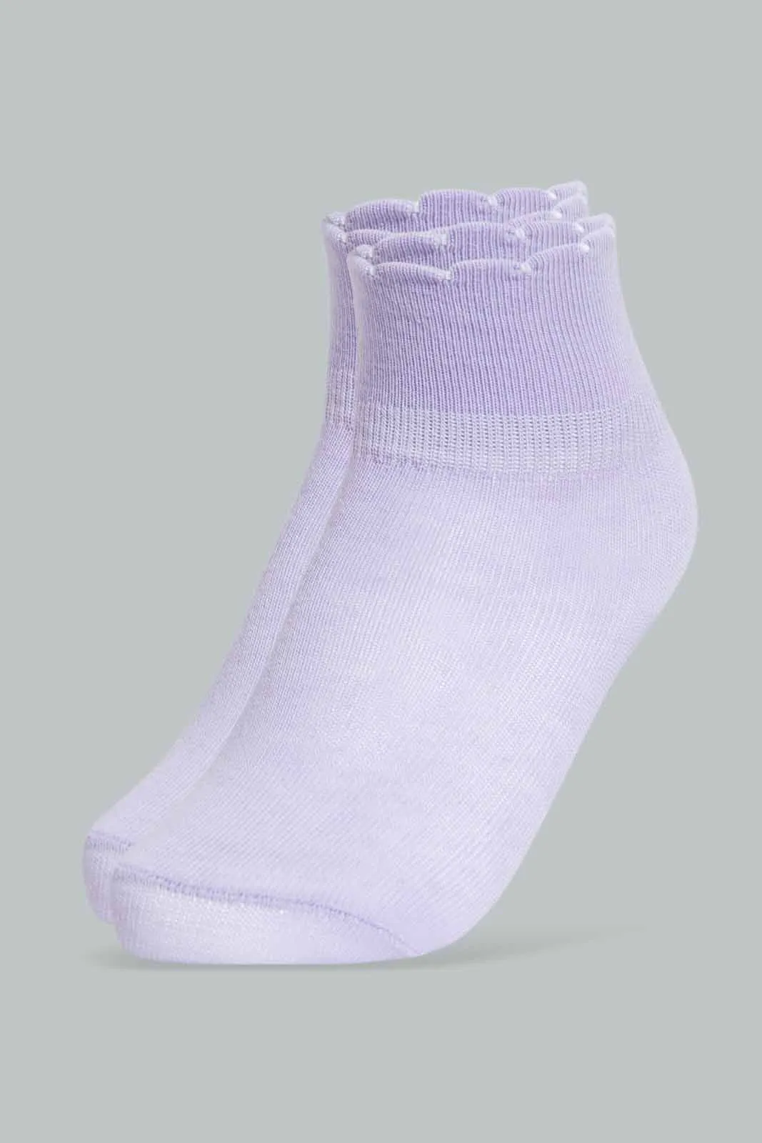 Baby Girls Assorted Ankle Socks (Pack of 4)