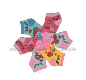Baby Girls Strawberry Ankle Socks Wholesale