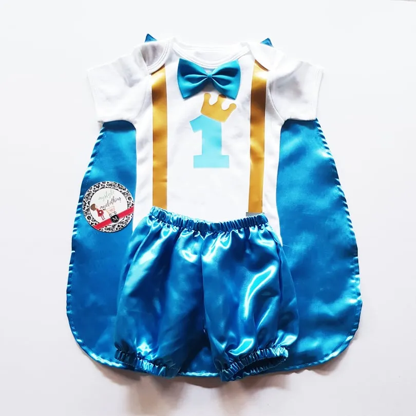 Baby Little Prince Costume Set - Sky Blue