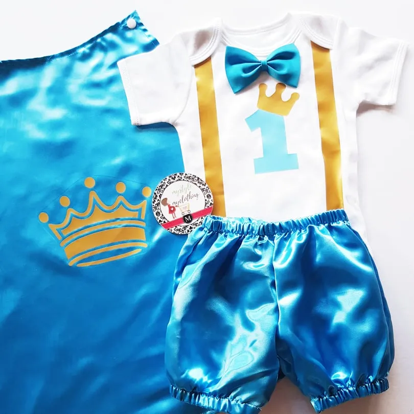 Baby Little Prince Costume Set - Sky Blue