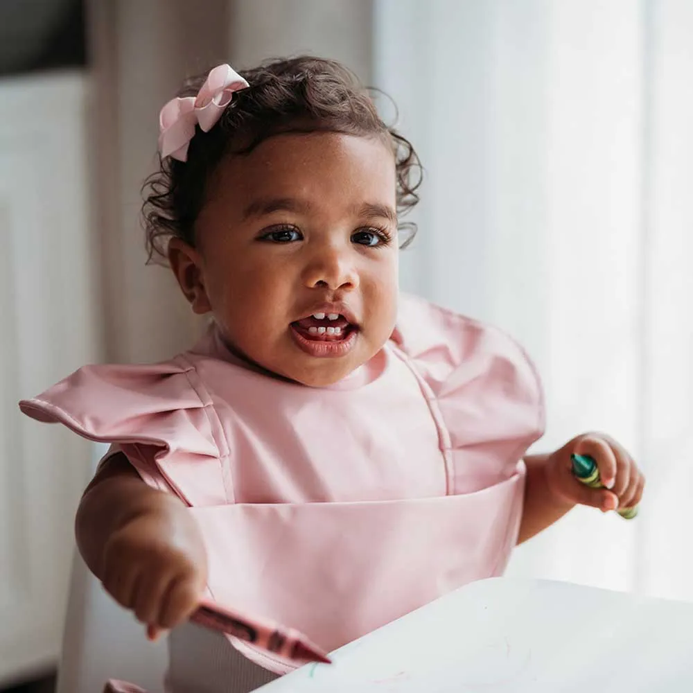 Ballerina Frill Snuggle Bib