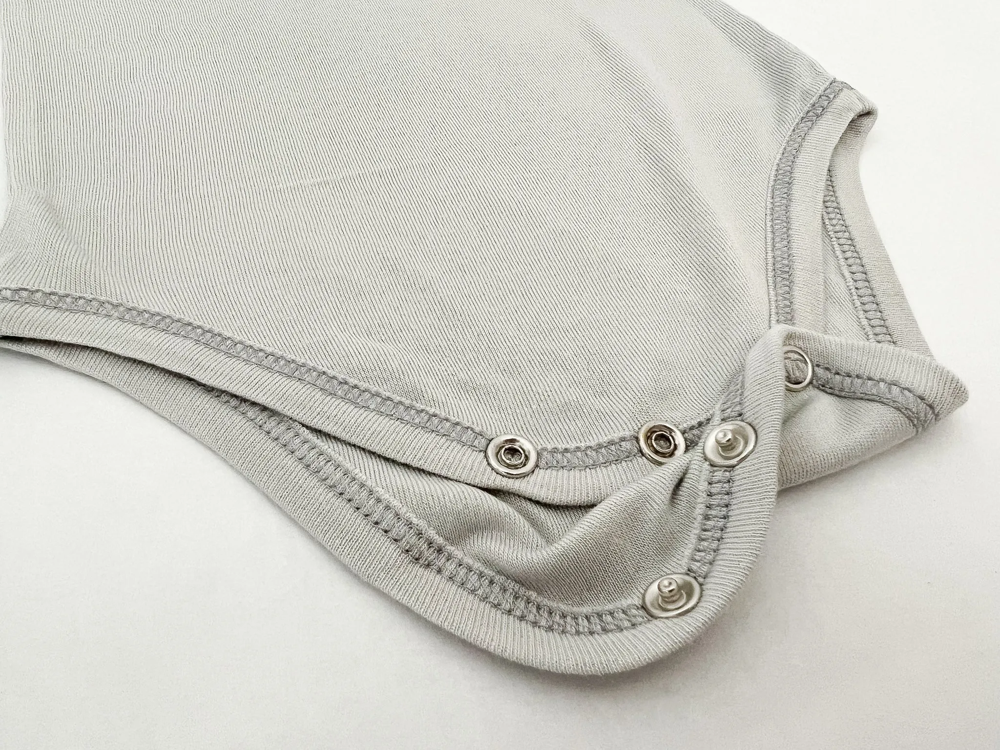 Bamboo Bodysuit in Cement Gray