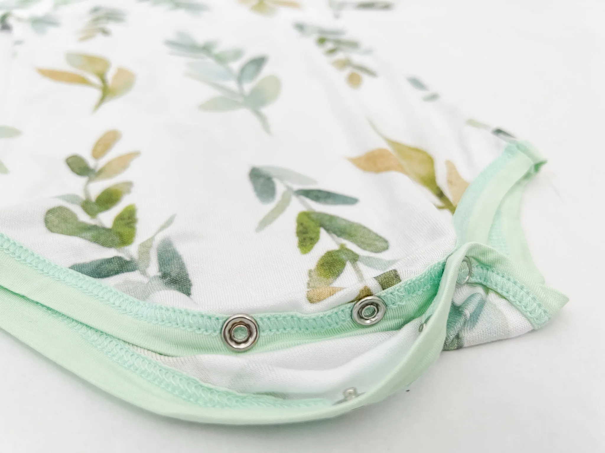 Bamboo Bodysuit in Leafy Greens