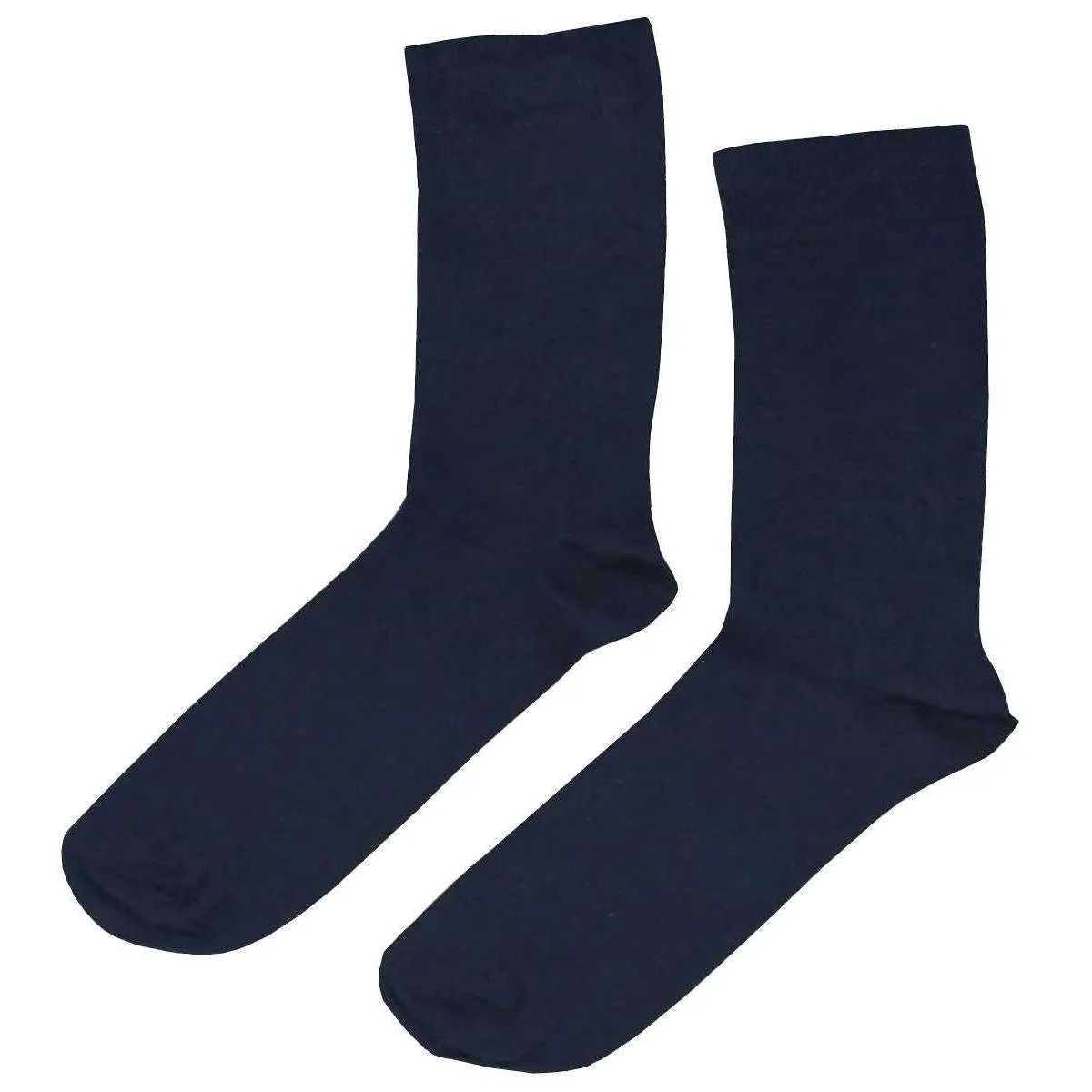 Bassin and Brown 5 Pack Plain Bamboo Socks - Purple/Red/Navy/Black/Mustard