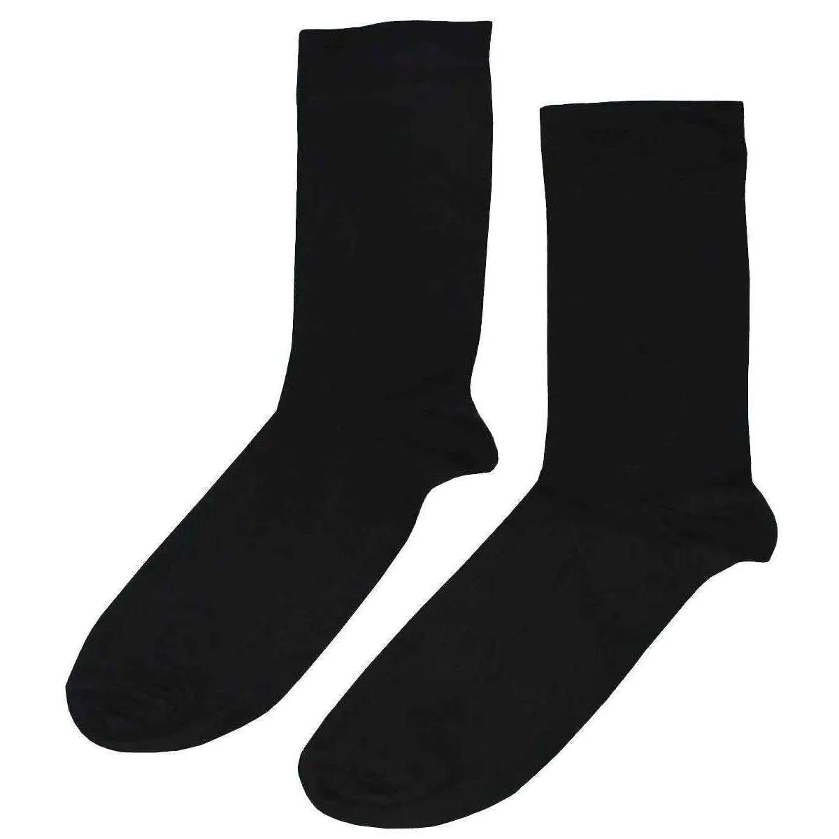 Bassin and Brown 5 Pack Plain Bamboo Socks - Purple/Red/Navy/Black/Mustard