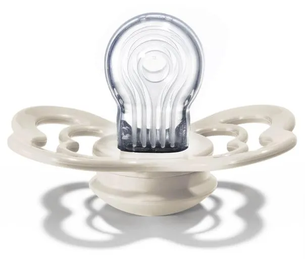 BIBS Supreme Silicone Pacifier - Ivory