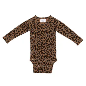 Bodysuit Wrap Chocolate Leopard