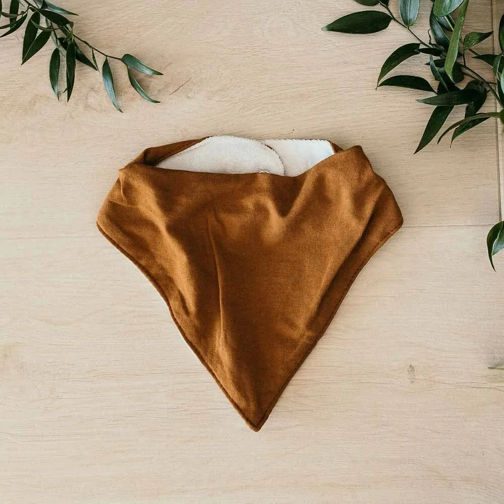 Bronze Organic Dribble Bib