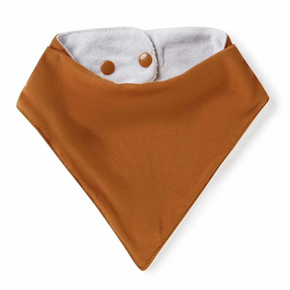 Bronze Organic Dribble Bib