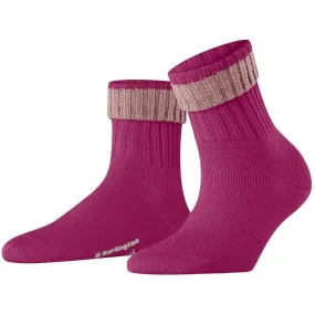 Burlington Plymouth Socks - Berry Red