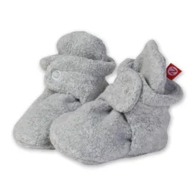 Cozie Fleece Bootie, Gray Heather