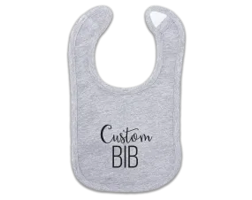 Custom Bib - Gray