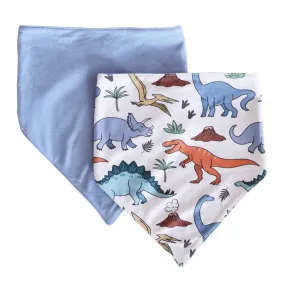 Dino Dude 2pc Bandana Bibs