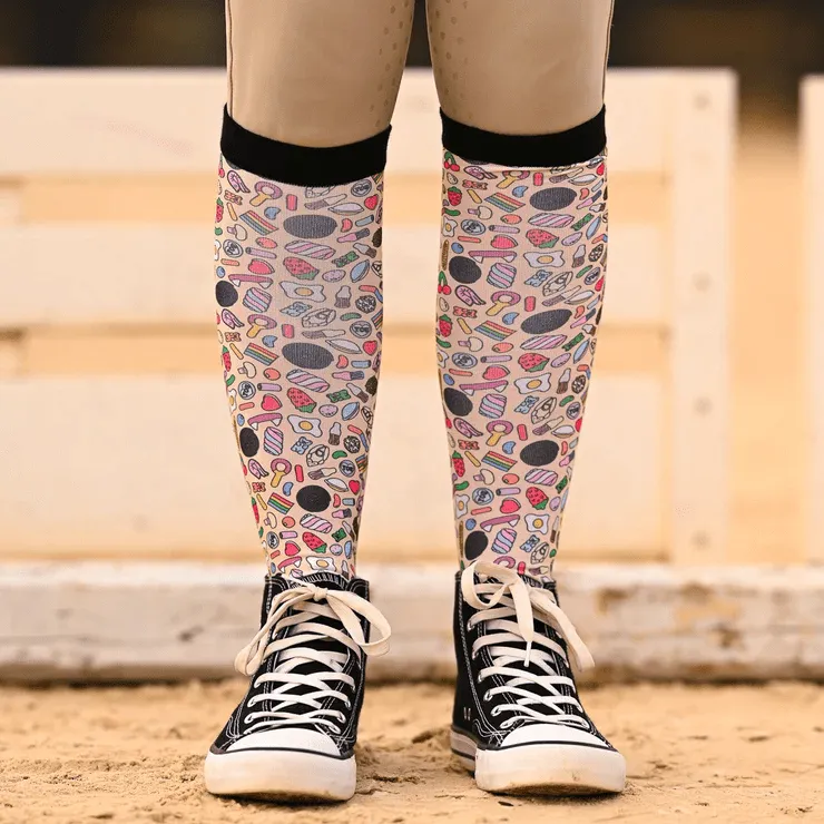 Dreamers & Schemers Knit Socks - Brain Candy