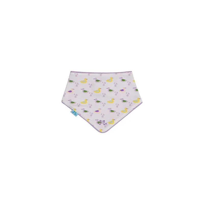 Ducks Pack of 2 Lilac Baby Girls Bibs