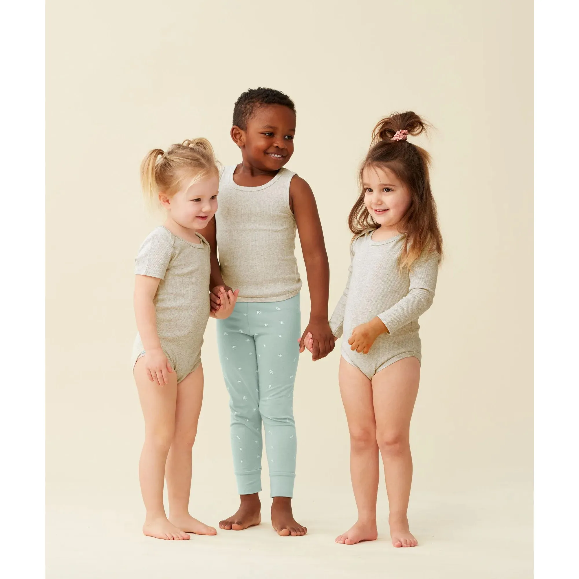 ergoPouch Bodysuits Short Sleeve 0.2 Tog - Grey Marle