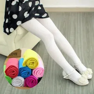Girls Ballet Dance Tights – Soft Velvet Pantyhose for Kids