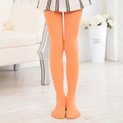 Girls Ballet Dance Tights – Soft Velvet Pantyhose for Kids
