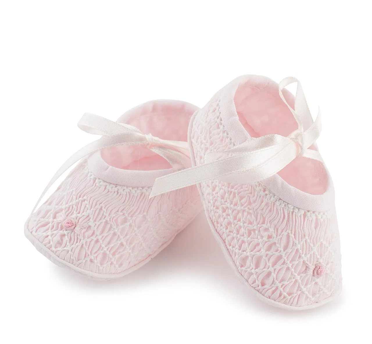 Girls Smocked Booties