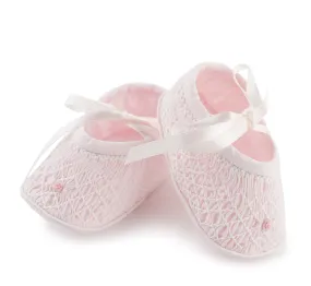 Girls Smocked Booties