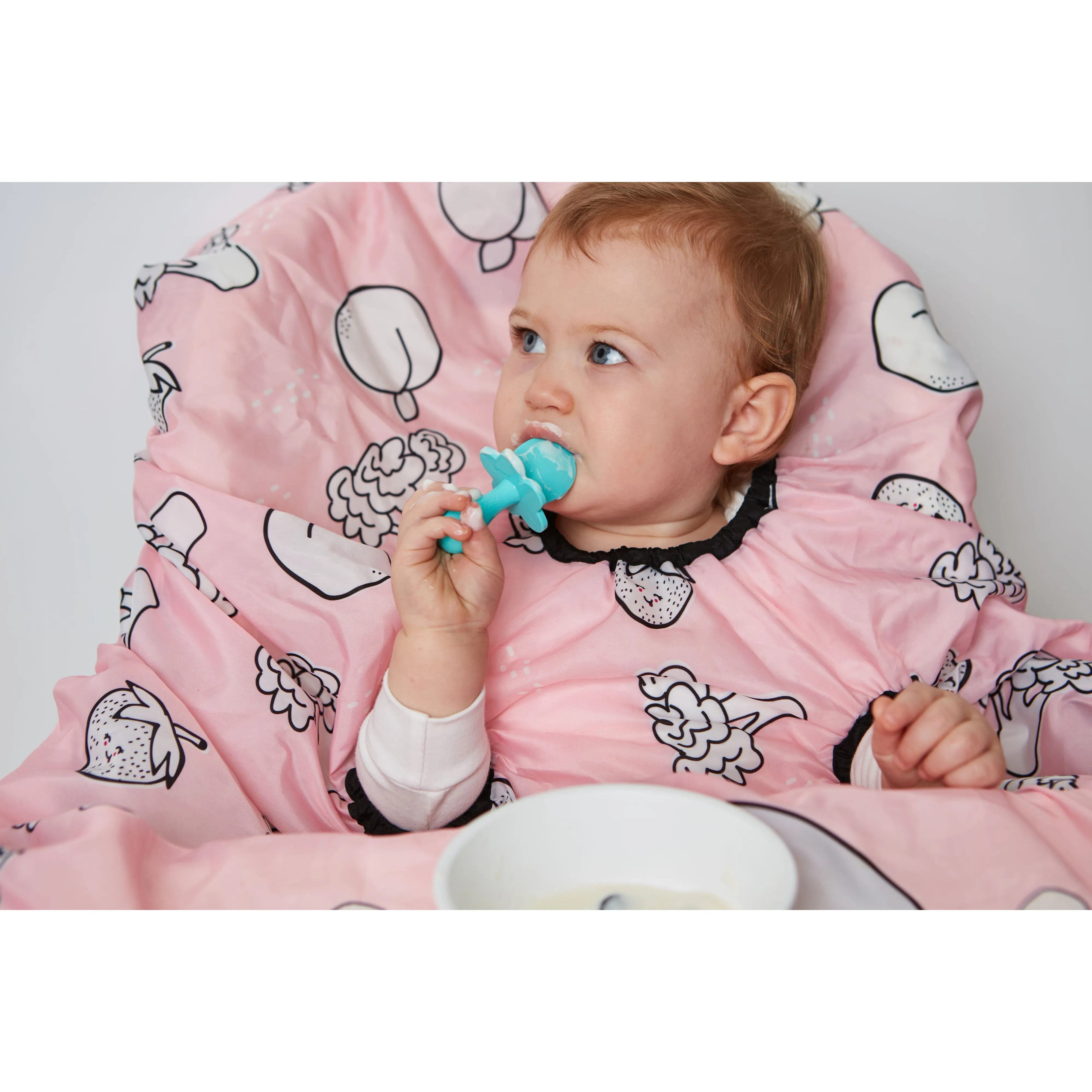 Grabease Allover Bib Blush