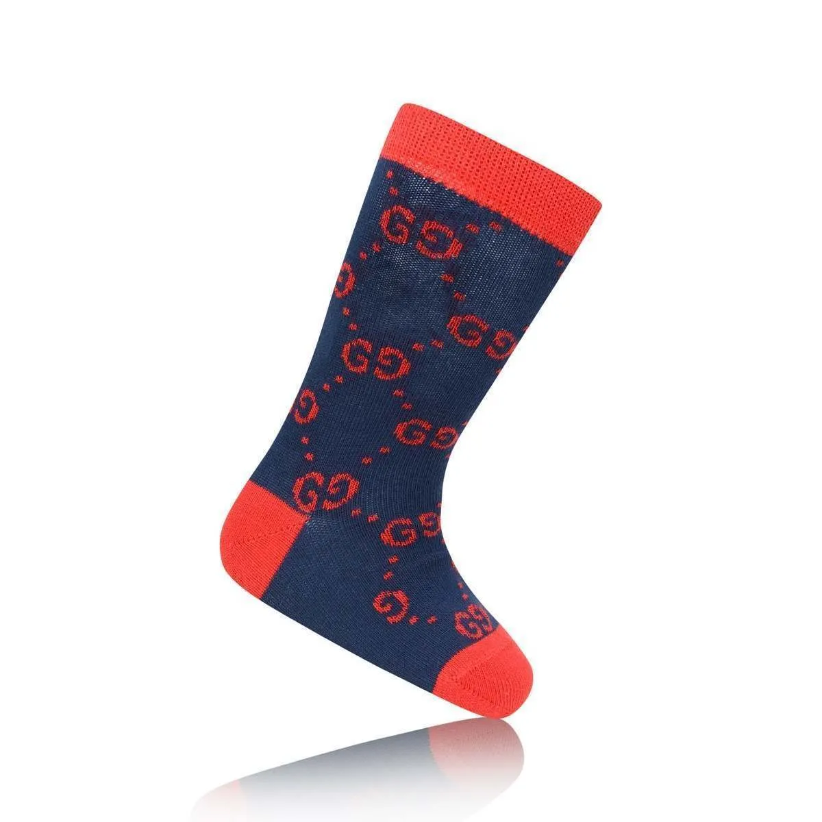 Gucci Baby GG Cotton Socks in Navy