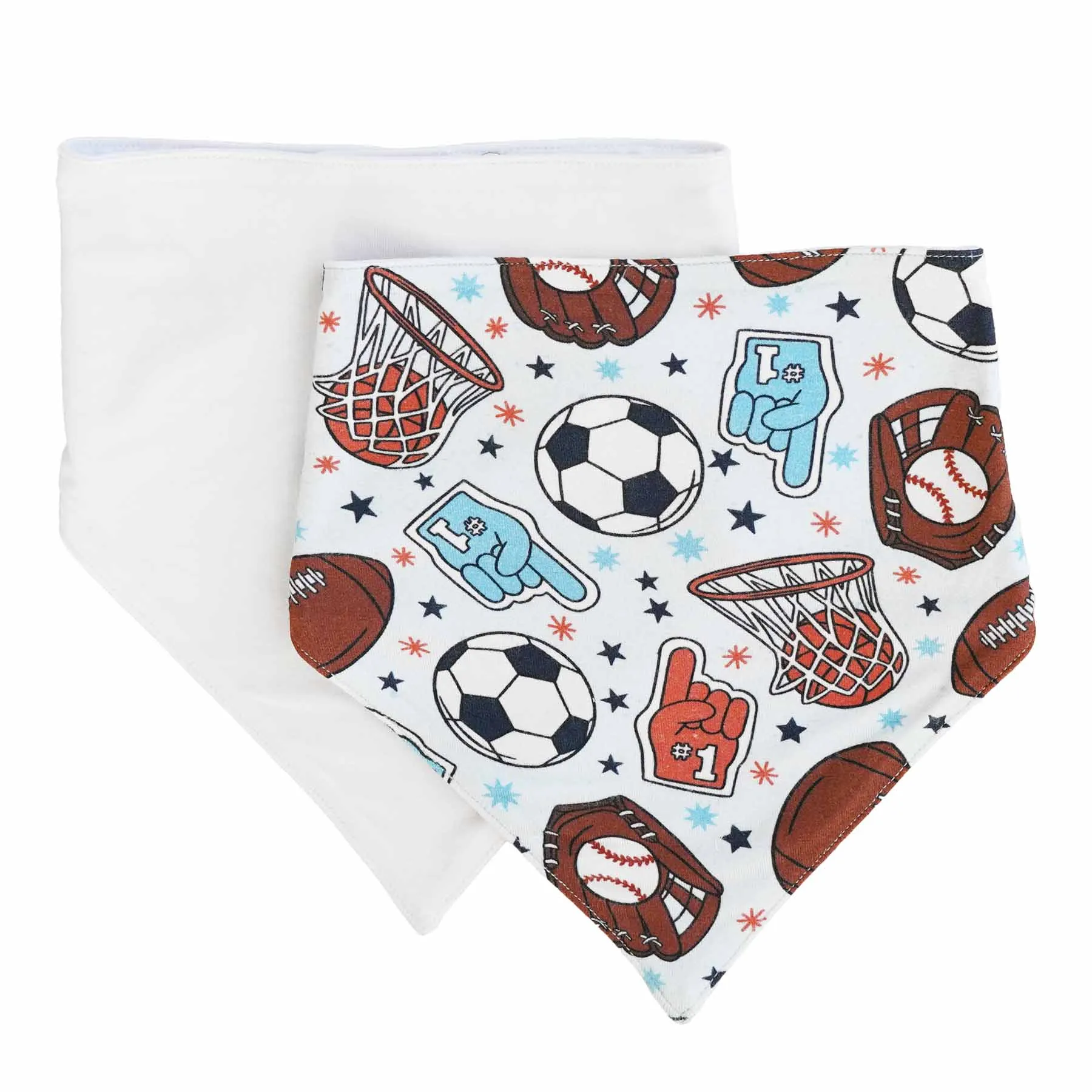 Half Time 2pc Bandana Bibs