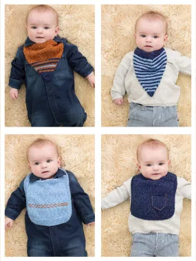 Harper Baby Bibs (Knit)