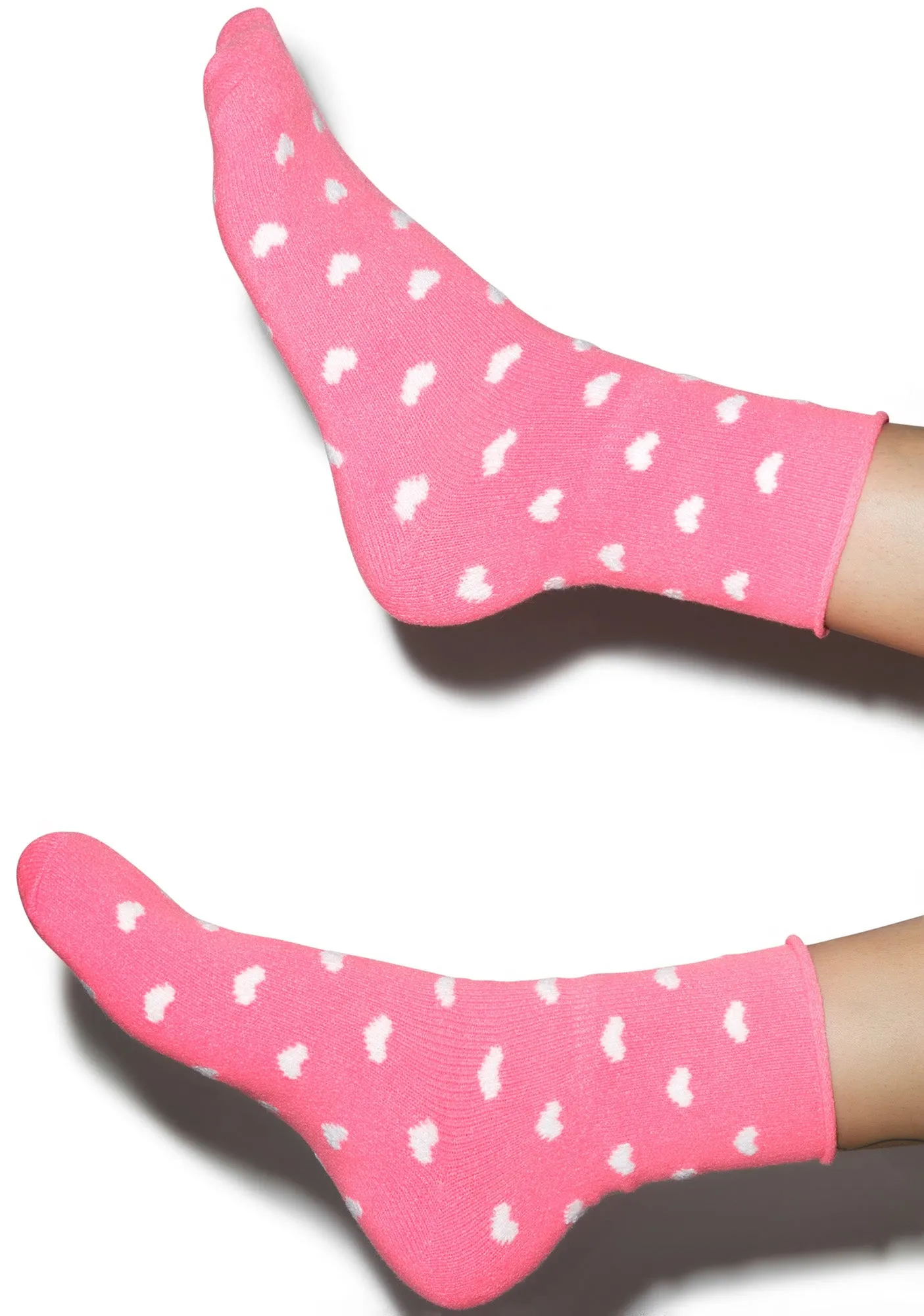 Head Over Heels Fleece Socks