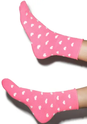 Head Over Heels Fleece Socks