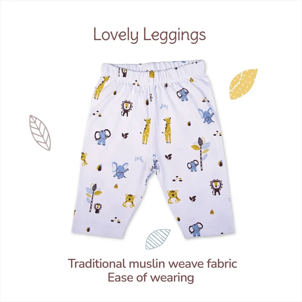 Jungle Tribe Theme Jabla With Legging, Cap, Booties & Mitten